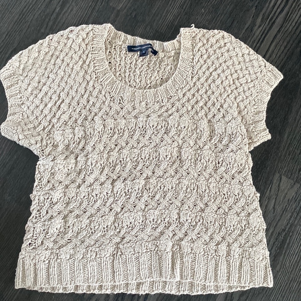 🍍French Connection 🍍Heavy Knit sweater🍍size large 🍍B-2